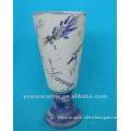 lavender antique ceramic decorative vases